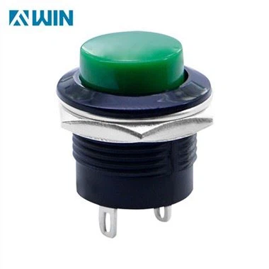 Bouton vert 16mm Push Switch