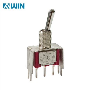 Verrouillage 3 broches sur-sur le mini interrupteur à bascule