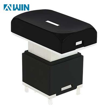 Bouton poussoir éclairé par le processeur 15 * 15
